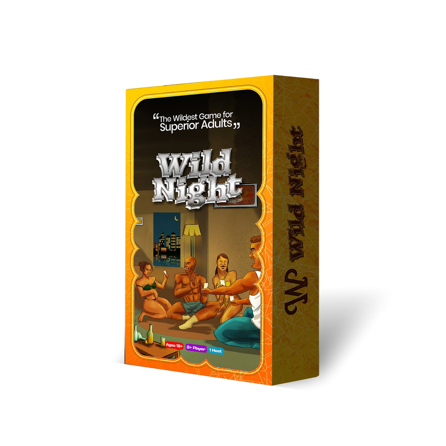 WILD NIGHT: The Spicy, Funny & Unforgettable Game Night Experience for Adults | Perfect for Parties, Game Nights, & Couples!